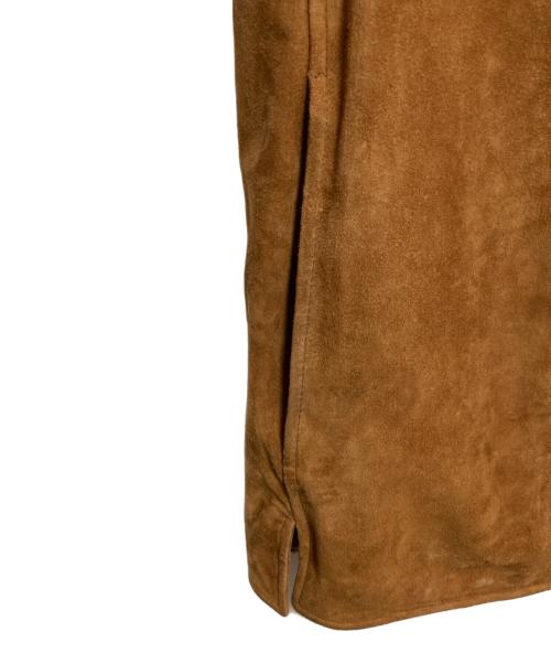 346 BROOKS BROTHERS（346 ブルックスブラザーズ）346 BROOKS BROTHERS (346 ブルックスブラザーズ) スウェードジャケット ベージュ サイズ:Mの古着・服飾アイテム