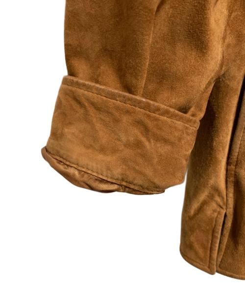 346 BROOKS BROTHERS（346 ブルックスブラザーズ）346 BROOKS BROTHERS (346 ブルックスブラザーズ) スウェードジャケット ベージュ サイズ:Mの古着・服飾アイテム