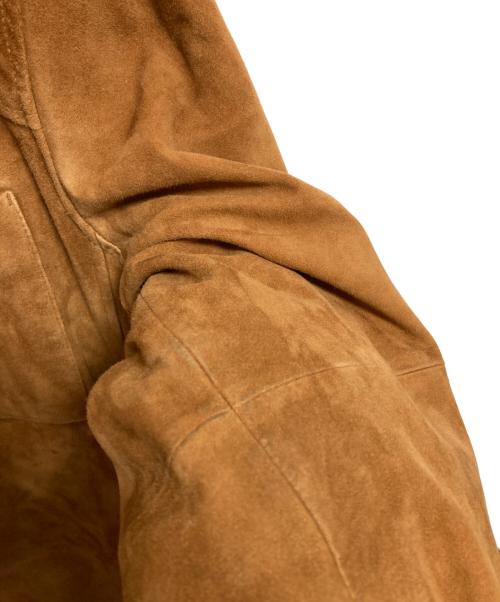 346 BROOKS BROTHERS（346 ブルックスブラザーズ）346 BROOKS BROTHERS (346 ブルックスブラザーズ) スウェードジャケット ベージュ サイズ:Mの古着・服飾アイテム