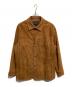 346 BROOKS BROTHERS（346 ブルックスブラザーズ）の古着「スウェードジャケット」｜ベージュ