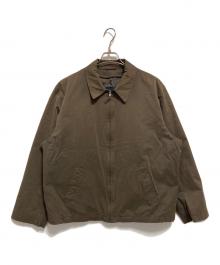 BROOKS BROTHERS（ブルックスブラザーズ）の古着「ジップアップジャケット」｜ブラウン