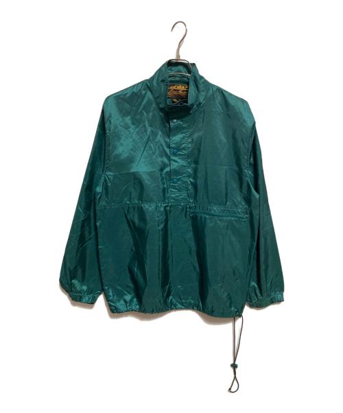 Eddie Bauer（エディーバウアー）Eddie Bauer (エディーバウアー) プルオーバージャケット グリーン サイズ:Sの古着・服飾アイテム