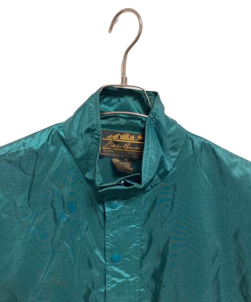 Eddie Bauer（エディーバウアー）Eddie Bauer (エディーバウアー) プルオーバージャケット グリーン サイズ:Sの古着・服飾アイテム