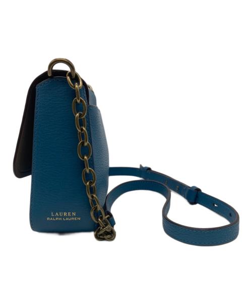 RALPH LAUREN（ラルフローレン）RALPH LAUREN (ラルフローレン) ショルダーバッグ ブルーの古着・服飾アイテム
