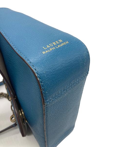 RALPH LAUREN（ラルフローレン）RALPH LAUREN (ラルフローレン) ショルダーバッグ ブルーの古着・服飾アイテム