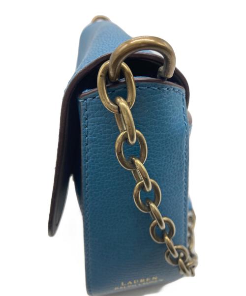 RALPH LAUREN（ラルフローレン）RALPH LAUREN (ラルフローレン) ショルダーバッグ ブルーの古着・服飾アイテム