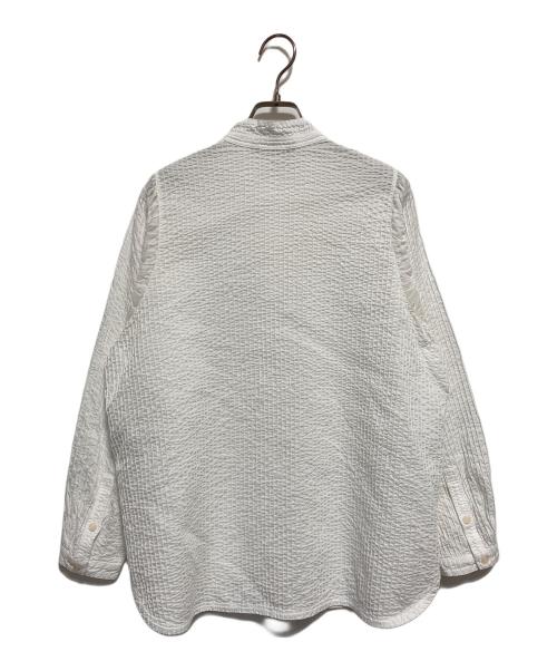 YACCO MARICARD（ヤッコマリカルド）YACCO MARICARD (ヤッコマリカルド) ピンタックシャツ ホワイト サイズ:2の古着・服飾アイテム