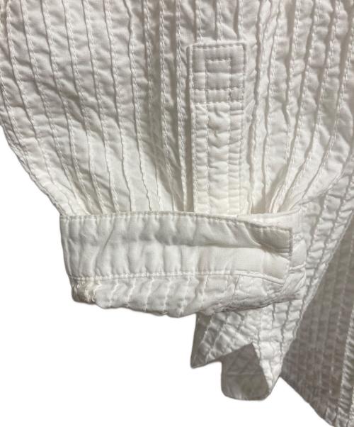 YACCO MARICARD（ヤッコマリカルド）YACCO MARICARD (ヤッコマリカルド) ピンタックシャツ ホワイト サイズ:2の古着・服飾アイテム