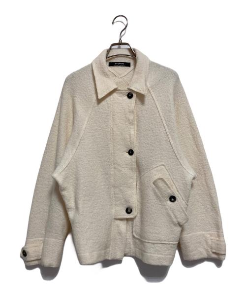 YACCO MARICARD（ヤッコマリカルド）YACCO MARICARD (ヤッコマリカルド) ウールジャケット アイボリー サイズ:Nの古着・服飾アイテム