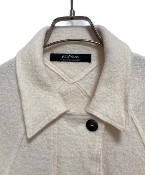 YACCO MARICARD（ヤッコマリカルド）YACCO MARICARD (ヤッコマリカルド) ウールジャケット アイボリー サイズ:Nの古着・服飾アイテム