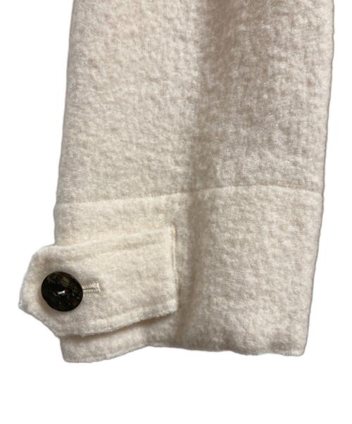 YACCO MARICARD（ヤッコマリカルド）YACCO MARICARD (ヤッコマリカルド) ウールジャケット アイボリー サイズ:Nの古着・服飾アイテム