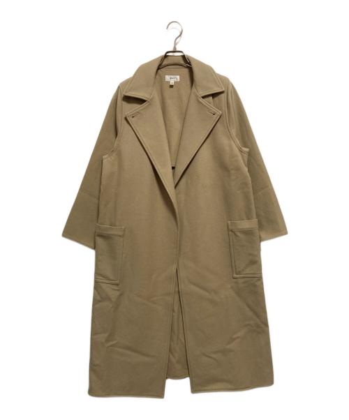 HYKE（ハイク）HYKE (ハイク) ウールコート ベージュ サイズ:1の古着・服飾アイテム