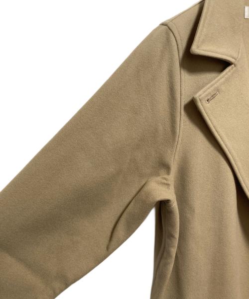HYKE（ハイク）HYKE (ハイク) ウールコート ベージュ サイズ:1の古着・服飾アイテム