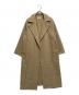 HYKE（ハイク）の古着「ウールコート」｜ベージュ