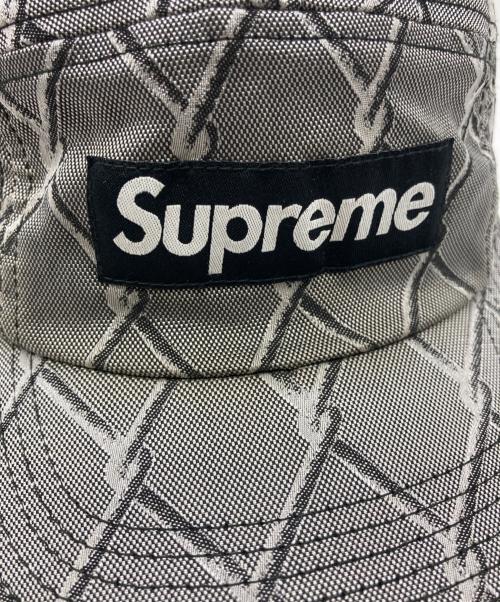 SUPREME（シュプリーム）Supreme (シュプリーム) Chain Link Camp Cap ブラックの古着・服飾アイテム