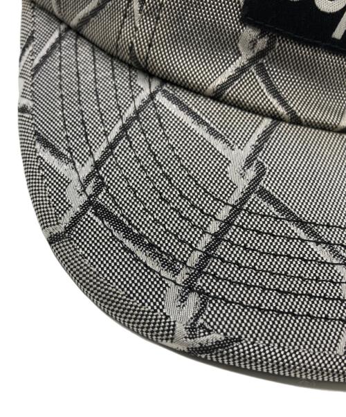 SUPREME（シュプリーム）Supreme (シュプリーム) Chain Link Camp Cap ブラックの古着・服飾アイテム