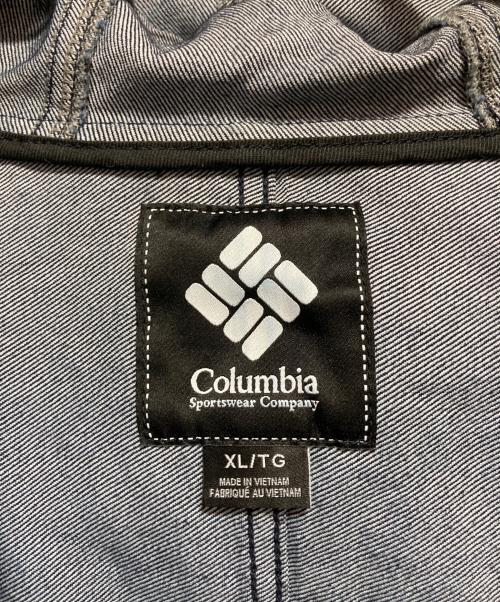 Columbia（コロンビア）Columbia (コロンビア) デニムマウンテンパーカー ネイビー サイズ:XLの古着・服飾アイテム