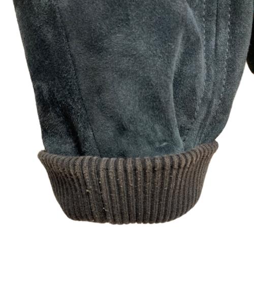 G-STAR RAW（ジースターロゥ）G-STAR RAW (ジースターロゥ) スウェードボンバージャケット ネイビー サイズ:Mの古着・服飾アイテム