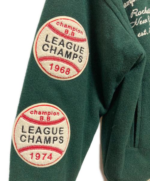 Champion（チャンピオン）Champion (チャンピオン) アワードジャケット グリーン サイズ:XLの古着・服飾アイテム