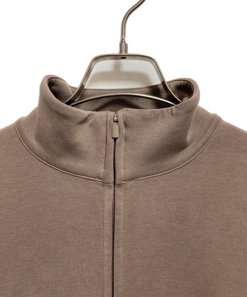 NIKE（ナイキ）NIKE (ナイキ) 24.7 ImpossiblySoft Dri-FIT オーバーサイズド 1/2ジップ トップ ブラウン サイズ:Lの古着・服飾アイテム