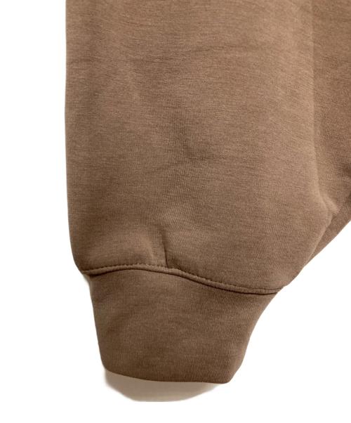 NIKE（ナイキ）NIKE (ナイキ) 24.7 ImpossiblySoft Dri-FIT オーバーサイズド 1/2ジップ トップ ブラウン サイズ:Lの古着・服飾アイテム