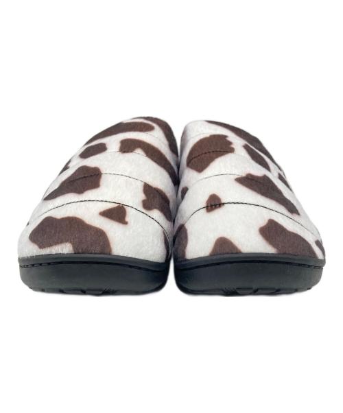 SUBU（スブ）SUBU (スブ) bpr BEAMS (ビーピーアールビームス) スリッポン ホワイト×ブラウン サイズ:1の古着・服飾アイテム