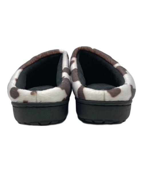 SUBU（スブ）SUBU (スブ) bpr BEAMS (ビーピーアールビームス) スリッポン ホワイト×ブラウン サイズ:1の古着・服飾アイテム