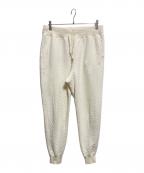 POLO RALPH LAURENポロ・ラルフローレン）の古着「キルティングスウェットパンツ」｜アイボリー