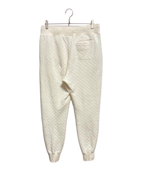 POLO RALPH LAUREN（ポロ・ラルフローレン）POLO RALPH LAUREN (ポロ・ラルフローレン) キルティングスウェットパンツ アイボリー サイズ:Mの古着・服飾アイテム