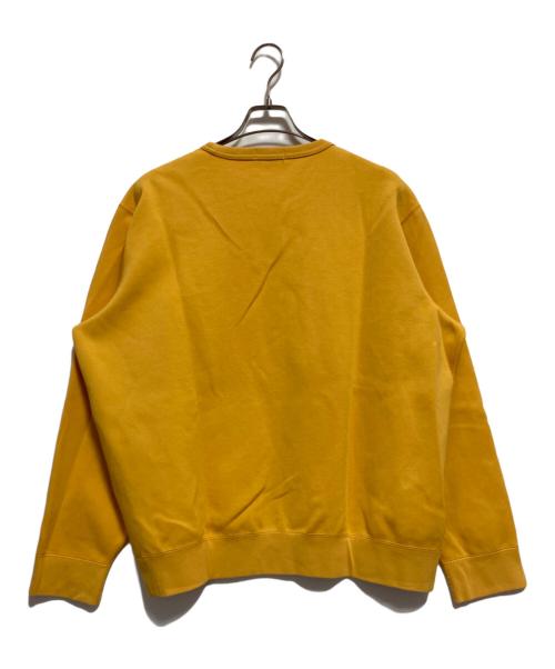 POLO RALPH LAUREN（ポロ・ラルフローレン）POLO RALPH LAUREN (ポロ・ラルフローレン) Vガゼット クルーネックスウェット イエロー サイズ:XLの古着・服飾アイテム