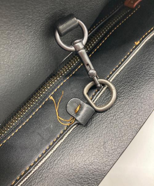 COACH（コーチ）COACH (コーチ) ゴッサム トートバッグ ネイビー×ブラックの古着・服飾アイテム