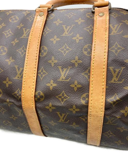 LOUIS VUITTON（ルイ ヴィトン）LOUIS VUITTON (ルイ ヴィトン) モノグラム  キーポル45 トラベルバッグ ブラウンの古着・服飾アイテム