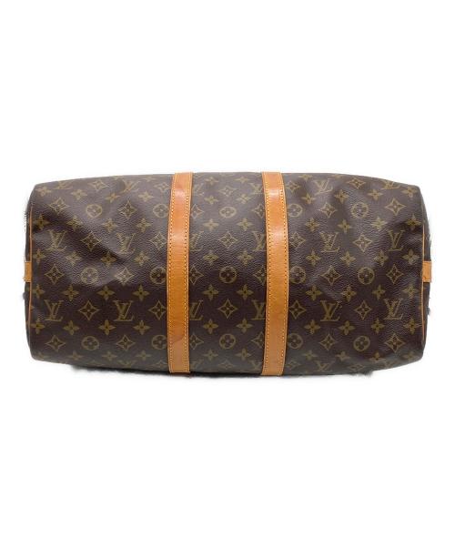 LOUIS VUITTON（ルイ ヴィトン）LOUIS VUITTON (ルイ ヴィトン) モノグラム  キーポル・バンドリエール45 トラベルバッグ ブラウンの古着・服飾アイテム