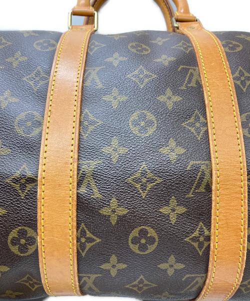 LOUIS VUITTON（ルイ ヴィトン）LOUIS VUITTON (ルイ ヴィトン) モノグラム  キーポル・バンドリエール45 トラベルバッグ ブラウンの古着・服飾アイテム