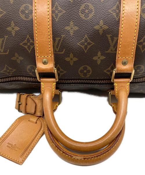 LOUIS VUITTON（ルイ ヴィトン）LOUIS VUITTON (ルイ ヴィトン) モノグラム  キーポル・バンドリエール45 トラベルバッグ ブラウンの古着・服飾アイテム