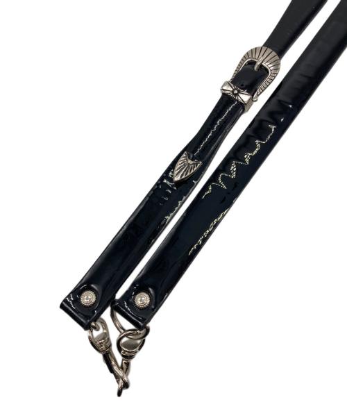 TOGA ARCHIVES（トーガアーカイブス）TOGA ARCHIVES (トーガアーカイブス) Leather Nylon Phone Strap ブラックの古着・服飾アイテム