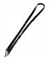 TOGA ARCHIVES (トーガアーカイブス) Leather Nylon Phone Strap ブラック：8000円