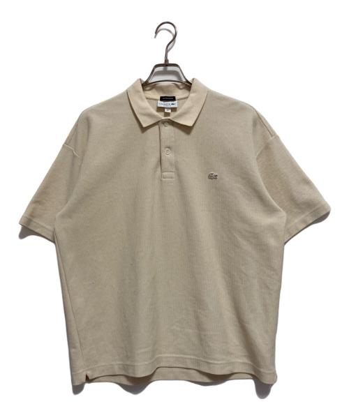 LACOSTE（ラコステ）LACOSTE (ラコステ) ポロシャツ ベージュ サイズ:Lの古着・服飾アイテム
