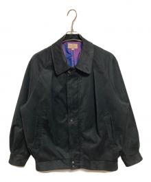 NEZU YOHINTEN（ネヅヨウヒンテン）の古着「suede swingtop blouson」｜ブラック