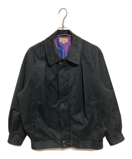 NEZU YOHINTEN（ネヅヨウヒンテン）NEZU YOHINTEN (ネヅヨウヒンテン) suede swingtop blouson ブラック サイズ:2の古着・服飾アイテム