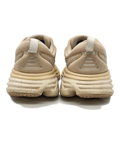 HOKAONEONE（ホカオネオネ）HOKAONEONE (ホカオネオネ) BONDI 9 スニーカー ベージュ サイズ:24.5㎝の古着・服飾アイテム