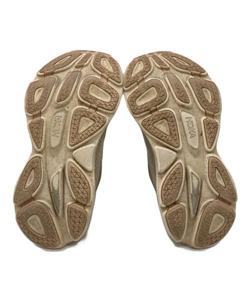 HOKAONEONE（ホカオネオネ）HOKAONEONE (ホカオネオネ) BONDI 9 スニーカー ベージュ サイズ:24.5㎝の古着・服飾アイテム