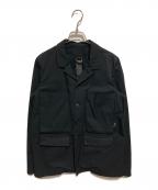 THE VIRIDI-ANNEヴィリジアン）の古着「コーデュラコットンジャケット」｜ブラック