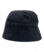 kijima takayukiキジマタカユキ）の古着「PARAFFIN DUCK SAILOR HAT」｜ブラック