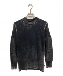DIESEL（ディーゼル）の古着「K-ANDELERO ニット」｜ブラック