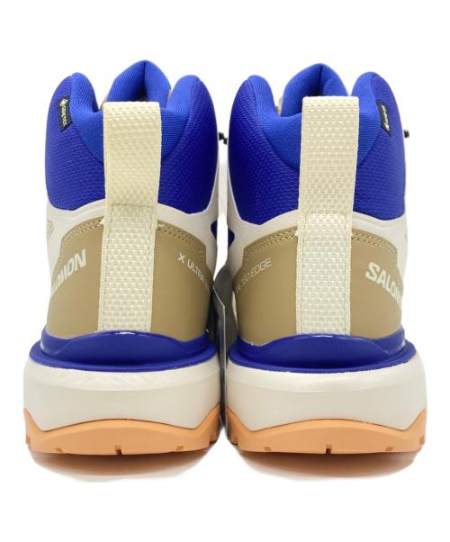 SALOMON（サロモン）SALOMON (サロモン) X ULTRA 360 EDGE MID GTX ベージュ×ブルー サイズ:27.5㎝の古着・服飾アイテム