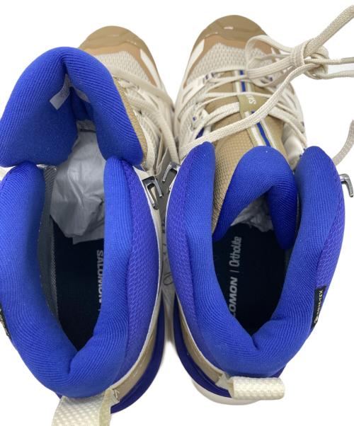 SALOMON（サロモン）SALOMON (サロモン) X ULTRA 360 EDGE MID GTX ベージュ×ブルー サイズ:27.5㎝の古着・服飾アイテム