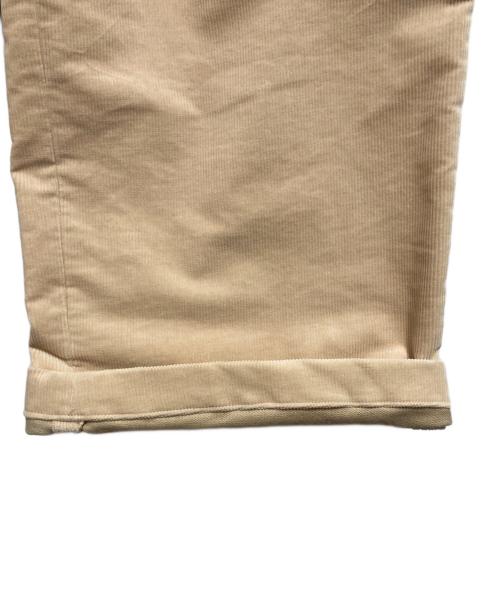 Coohem（コーヘン）Coohem (コーヘン) KNIT SIDELINE CORDUROY PANTS ベージュ サイズ:Mの古着・服飾アイテム