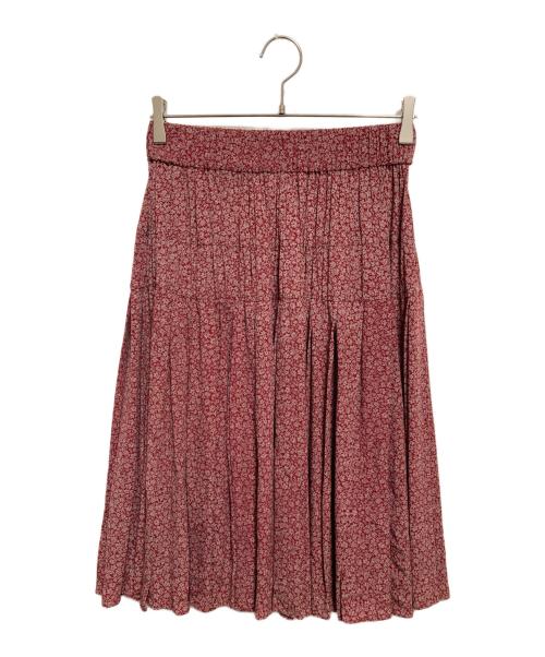 Vivienne Westwood RED LABEL（ヴィヴィアンウエストウッドレッドレーベル）Vivienne Westwood RED LABEL (ヴィヴィアンウエストウッドレッドレーベル) フラワープリントティアードスカート レッド サイズ:2の古着・服飾アイテム