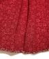 中古・古着 Vivienne Westwood RED LABEL (ヴィヴィアンウエストウッドレッドレーベル) フラワープリントティアードスカート レッド サイズ:2：6000円